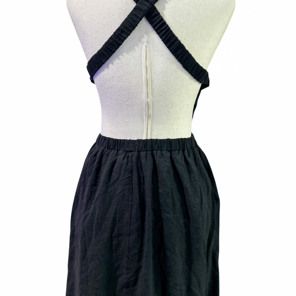 Vici Dress NWT Medium‎ Open Back Black Maxi A-Line Boho Chic Party Vacation - Picture 9 of 11